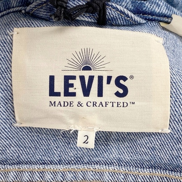 NWT Levi's Made & Crafted Patchwork Denim Jacket - Picture 4 of 16
